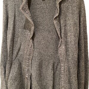 Banana Republic Grey beaded & sequin embellished Knit Cardigan